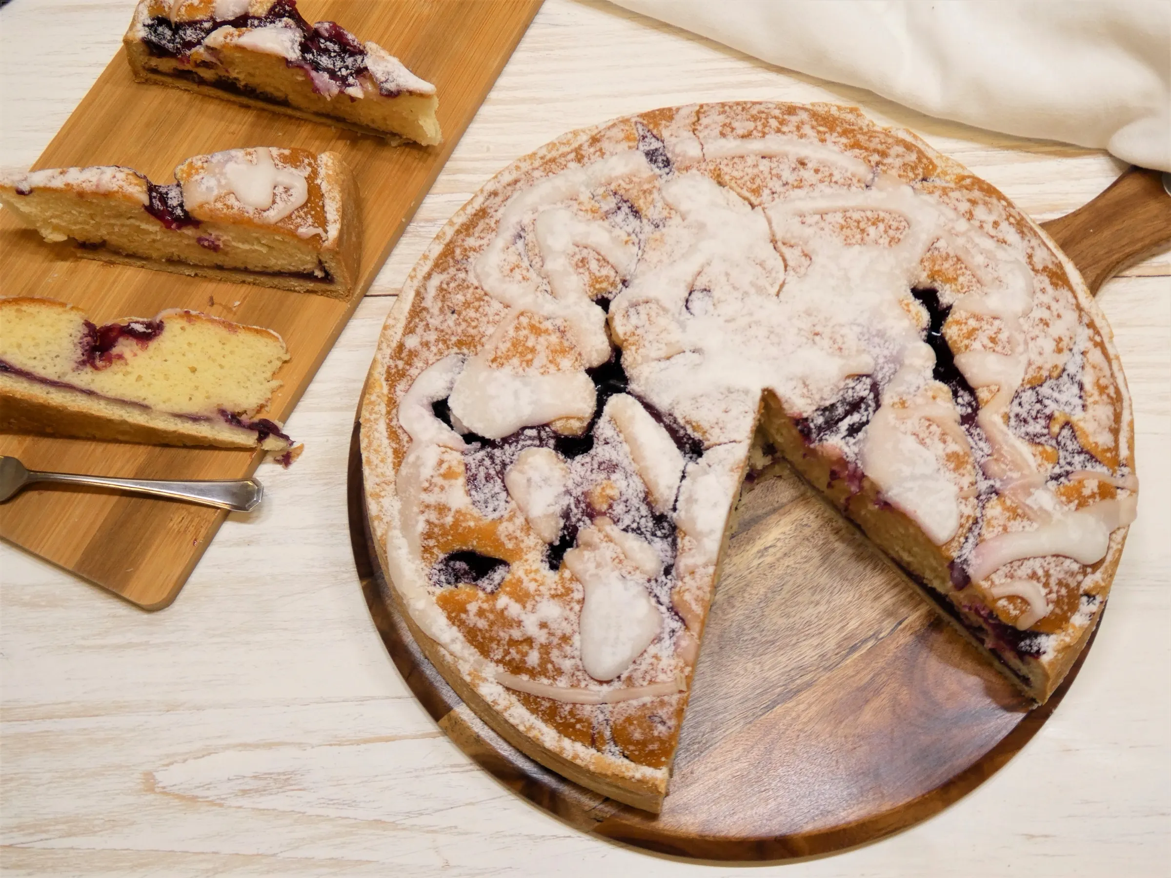 Bakewell Blitz Tart