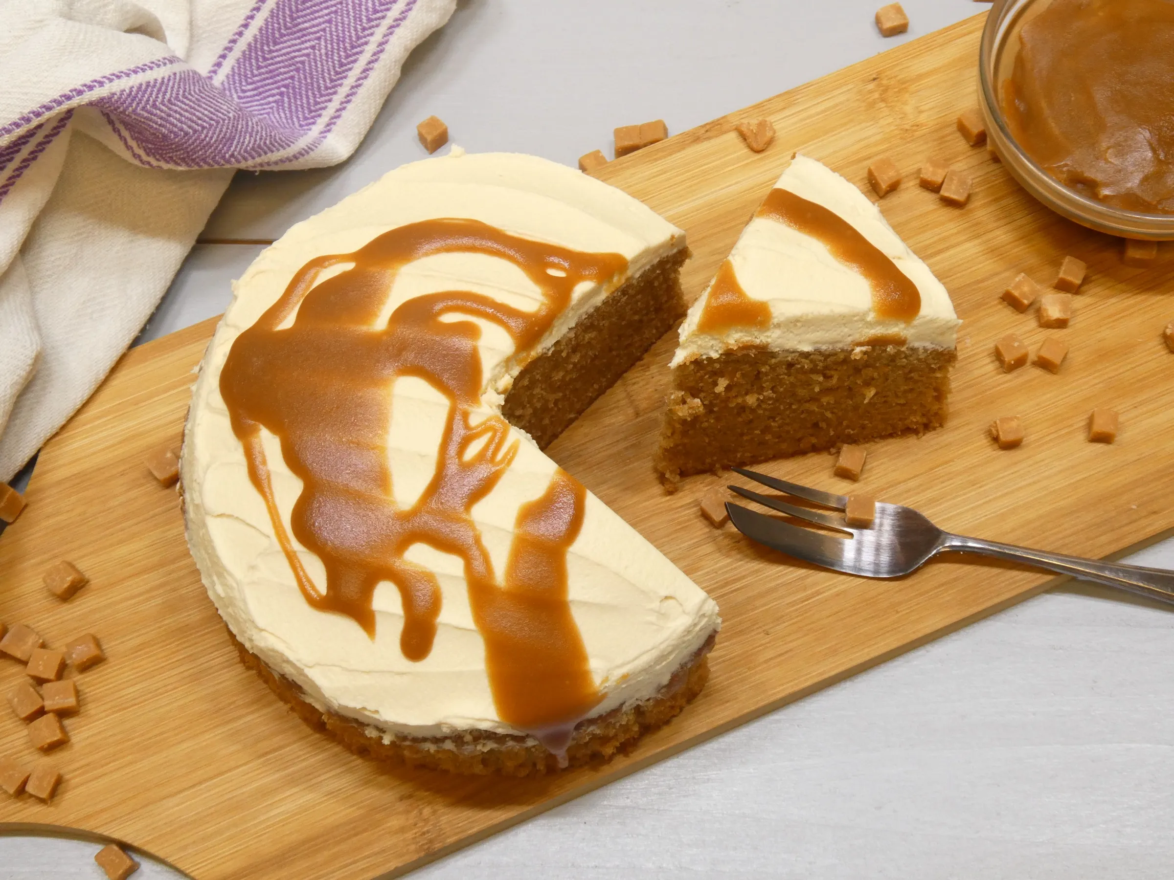 Toffee Puddle Cake