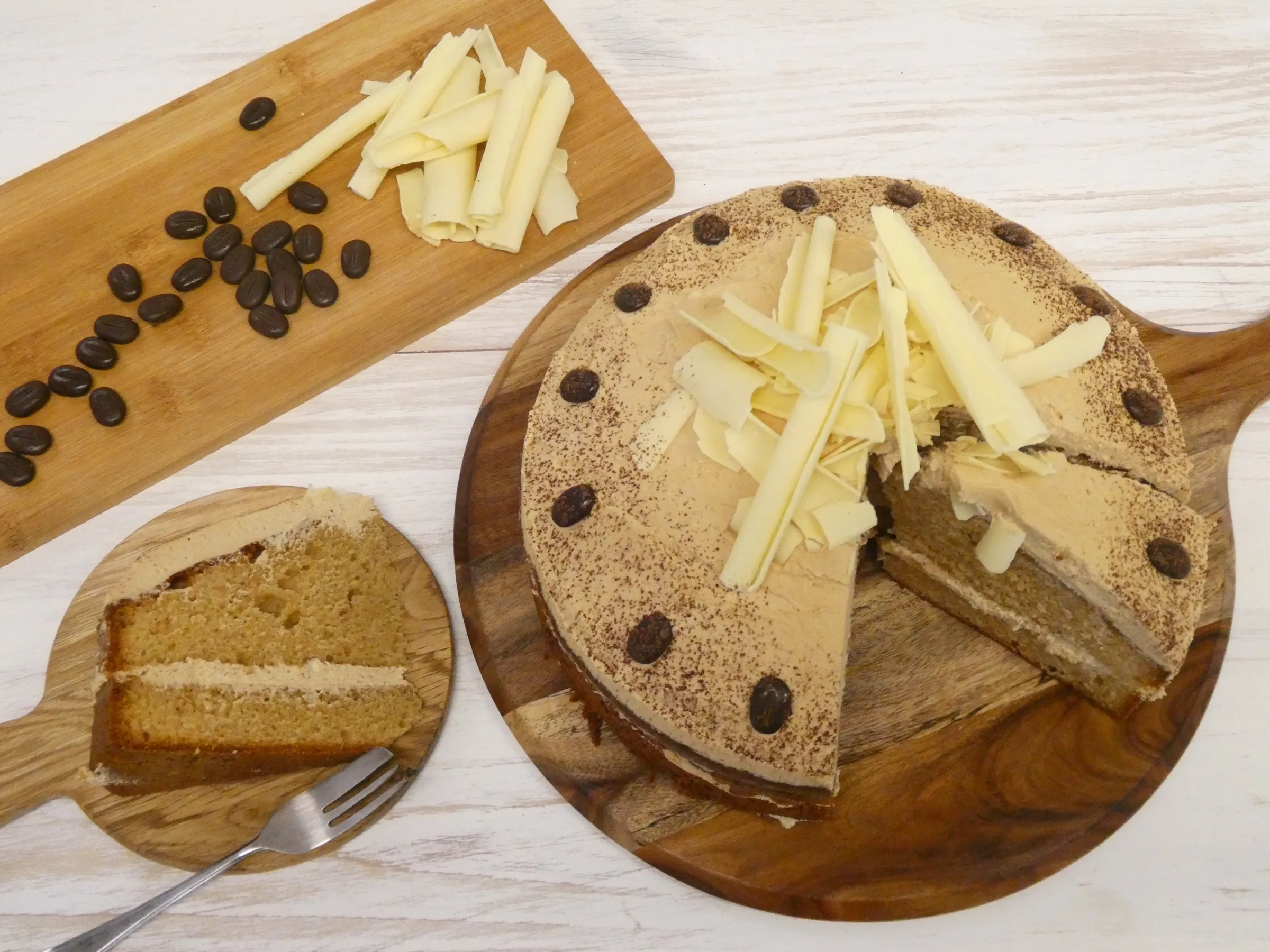 Large Coffee Shop Cakes